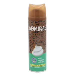 ADMIRAL SHAVING FOAM (RICH CREAMY LEATHER) 250ml