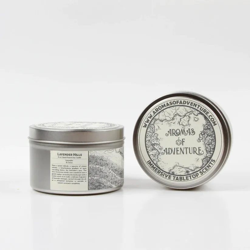 Aromas of Adventure: Lavender Hills - 8oz Candle