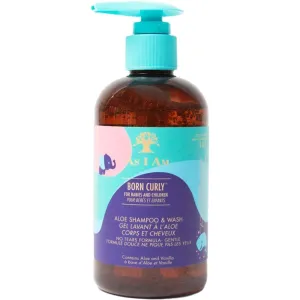 As I Am Born Curly Aloe Shampoo & Wash 240ml