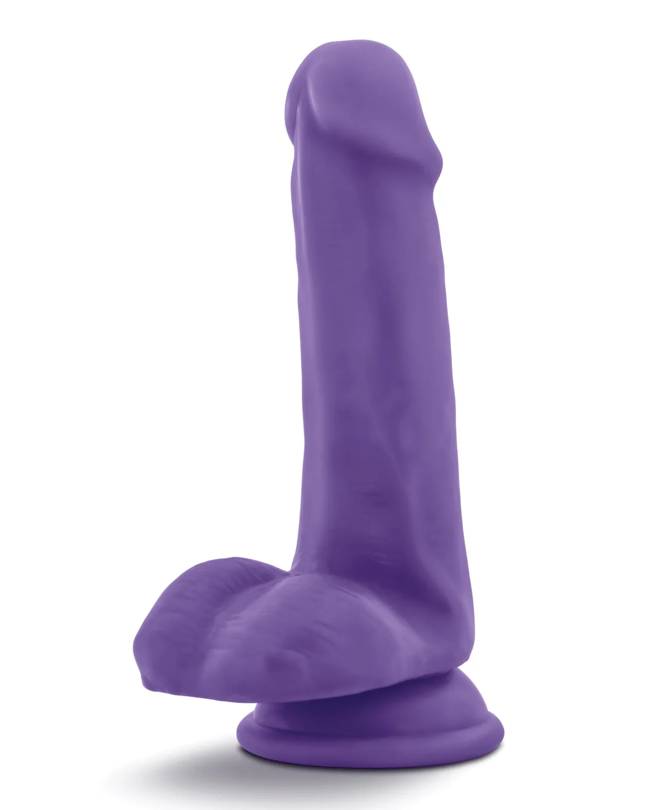 Blush Au Naturel Bold Delight 6" Dildo - Purple