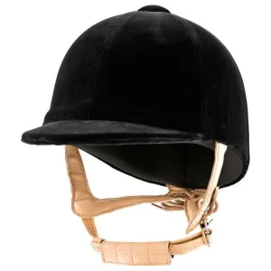 Champion CPX Supreme Velvet Riding Hat - Black