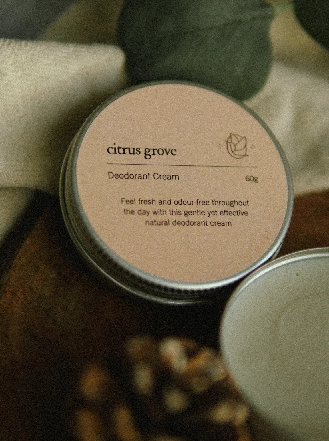 Citrus Grove Natural Deodorant