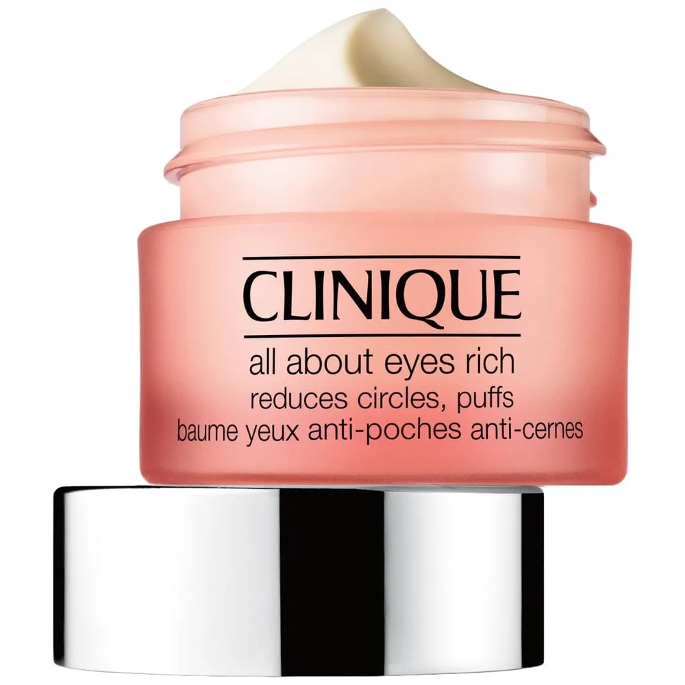 Clinique All About Eyes Rich Cream Rich eye cream to reduce dark circles , puffiness, lines and