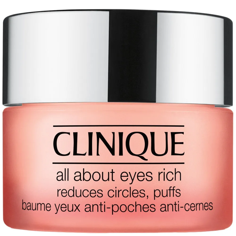 Clinique All About Eyes Rich Cream Rich eye cream to reduce dark circles , puffiness, lines and