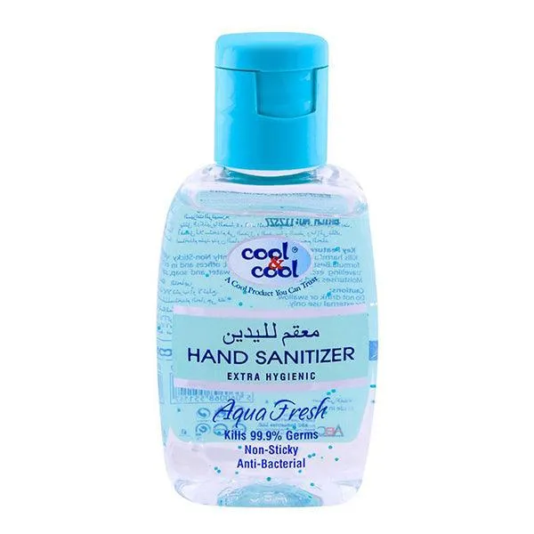 COOL & COOL AQUA FRESH HAND SANITIZER 60ML