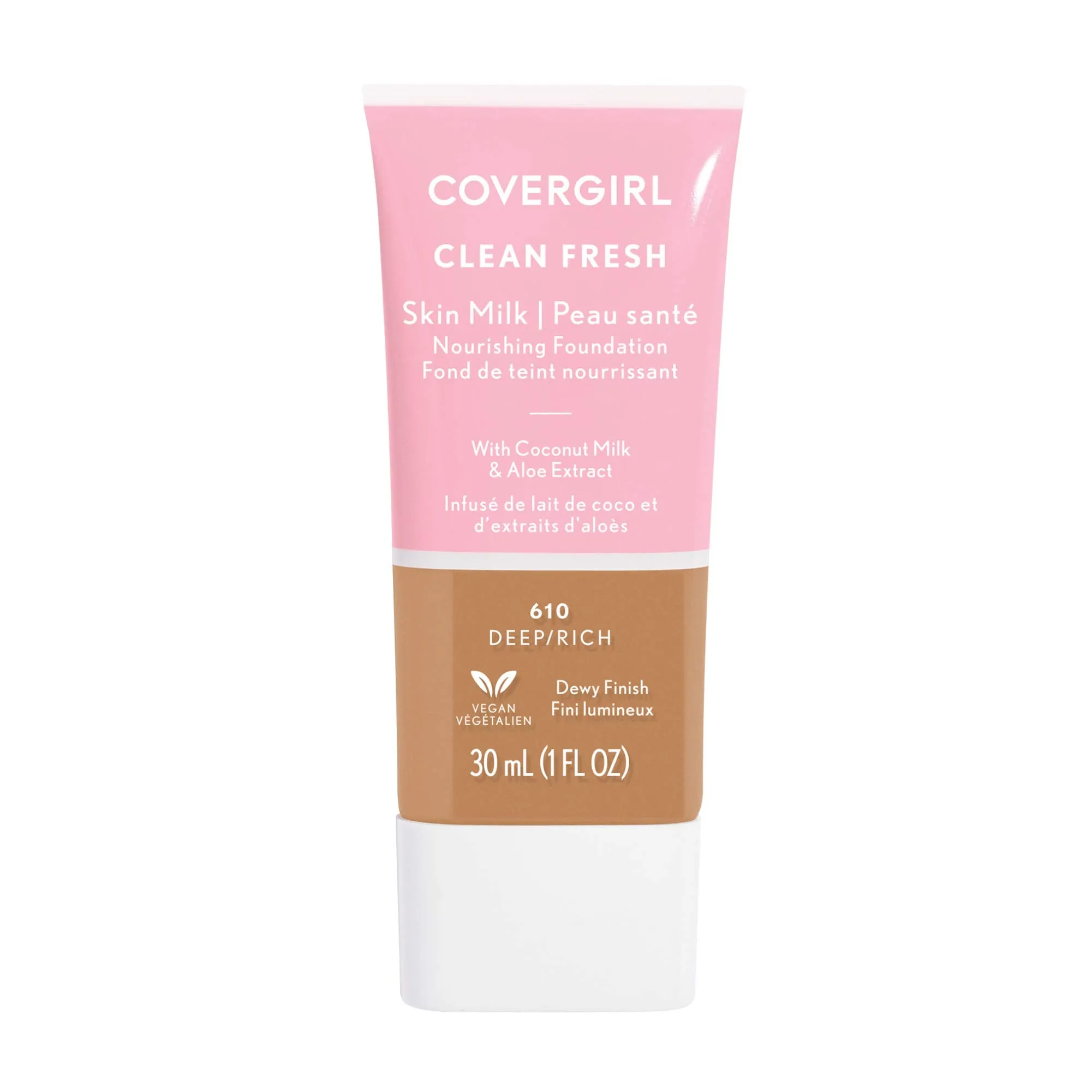 Covergirl Clean Fresh Skin Milk Foundation 610 Rich/Deep