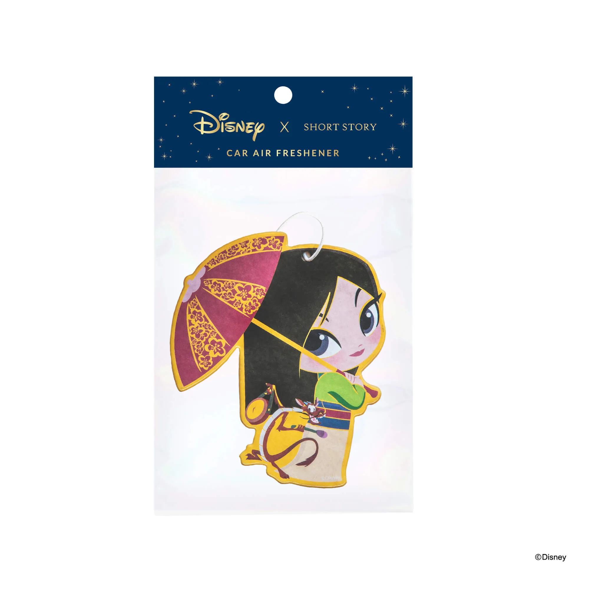 Disney Car Air Freshener Mulan & Mushu