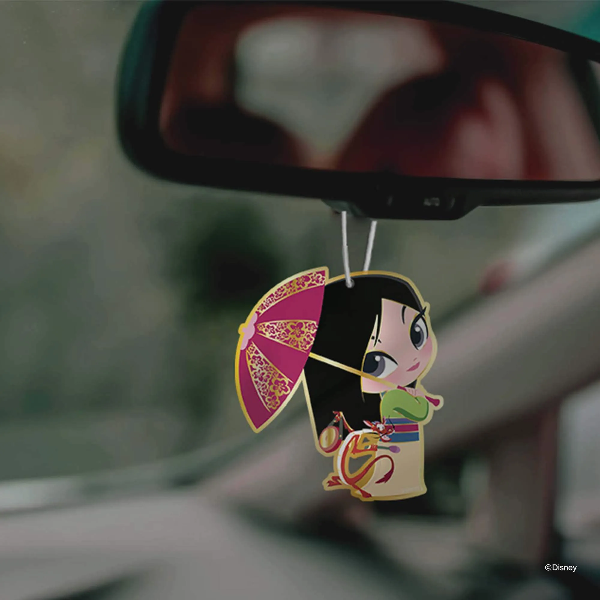 Disney Car Air Freshener Mulan & Mushu