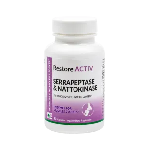 Dynamic Enzymes Restore Active Serrapeptase & Nattokinase 90 Capsules