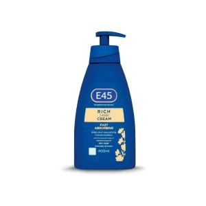 E45 Rich 24 Hour Fast Absorbing Cream - 400ml