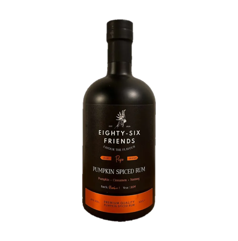 Eighty-Six Friends Pumpkin Spiced Rum 50cl