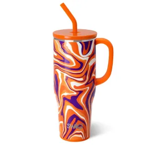 Fanzone Orange   Purple Mega Mug 40oz