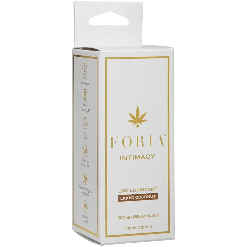 Foria Intimacy Liquid Coconut Lubricant