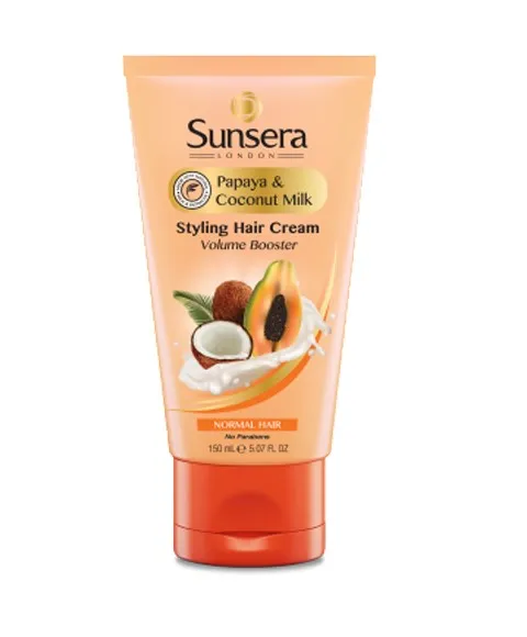 Gold 22 Sunsera Papaya And Coconut Milk Styling Hair Cream