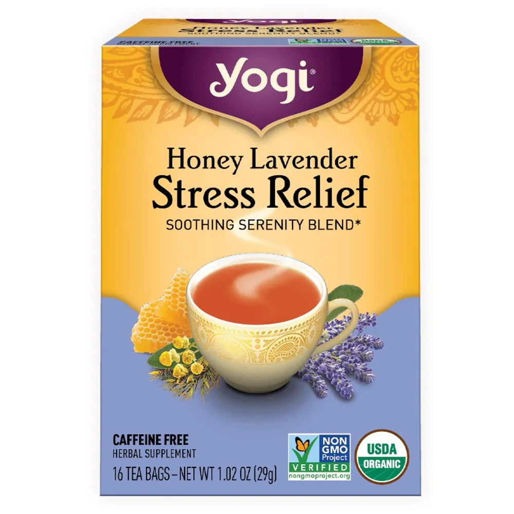 Honey Lavender Stress Relief Tea