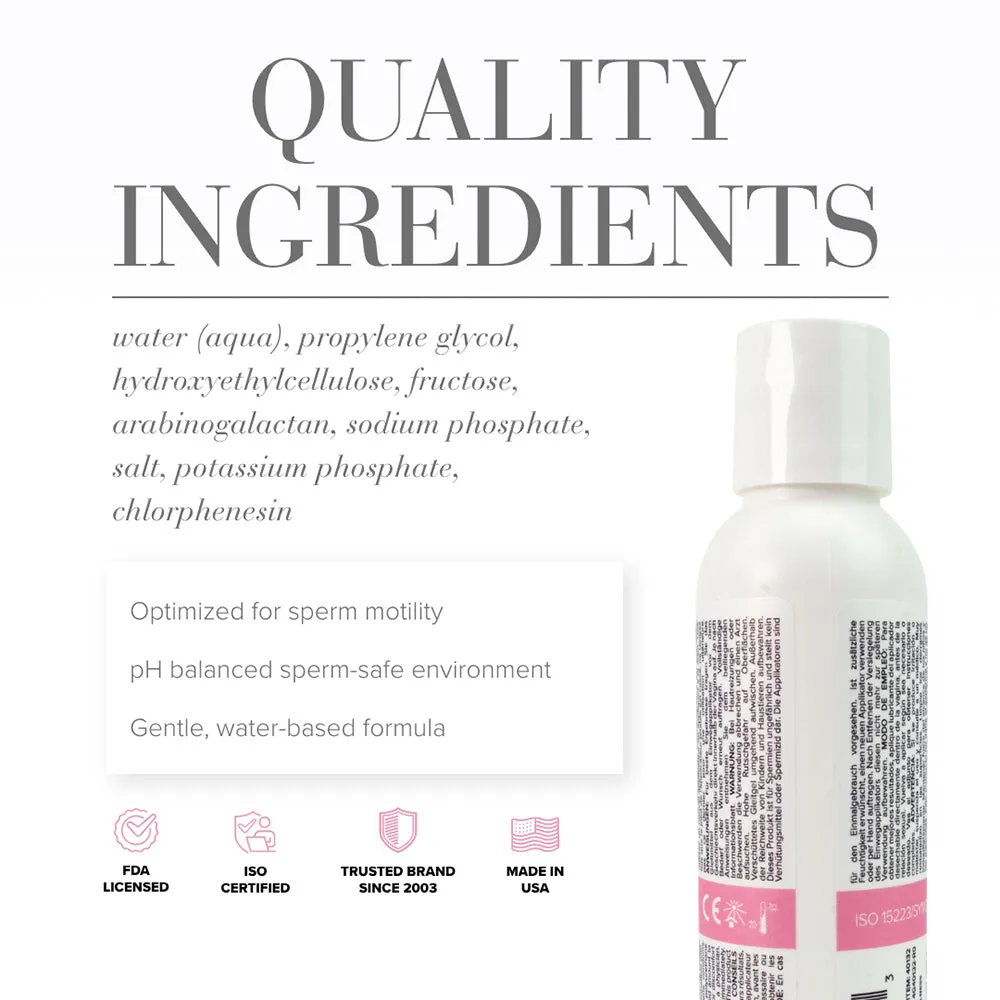 JO Actively Trying Paraben-Free Water-Based Lubricant 4 oz.