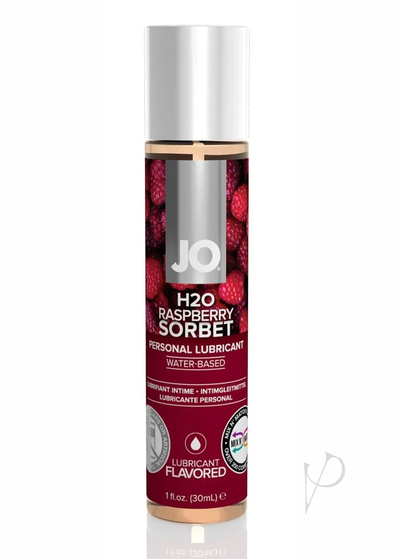 Jo H2o Flavor Lube Raspberry 1oz