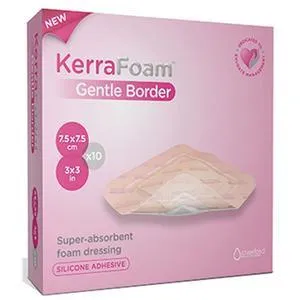 KerraFoam Gentle Border Small Sacral Absorbent Dressing