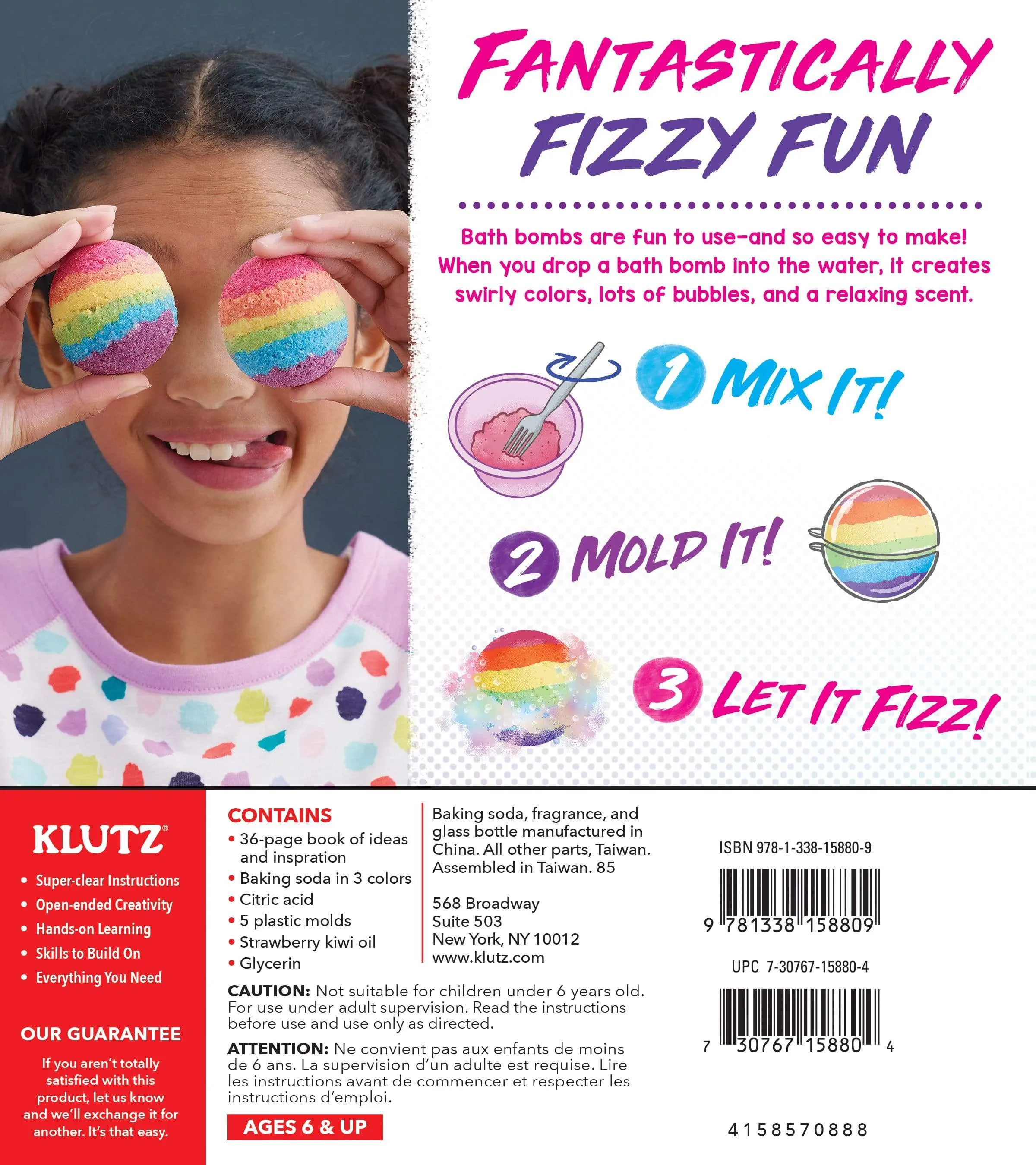 Klutz Bath Bomb Kit for Kids