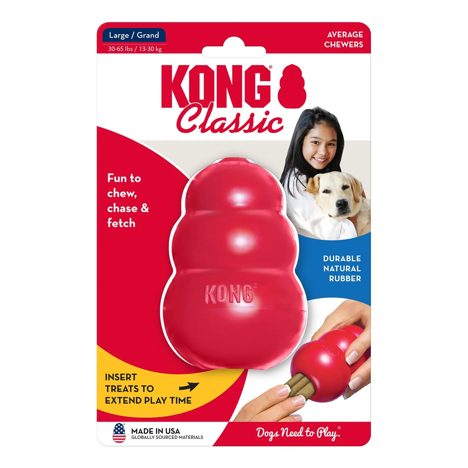 KONG Classic Red