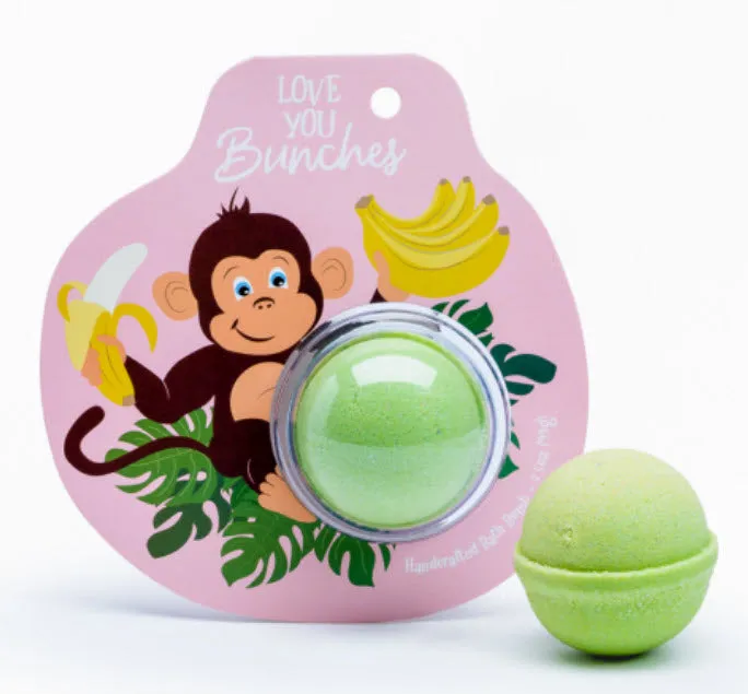 Love You Bunches Monkey Bath Bomb