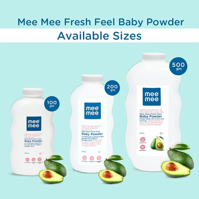 Mee Mee Fresh Feel Baby Powder, 100g