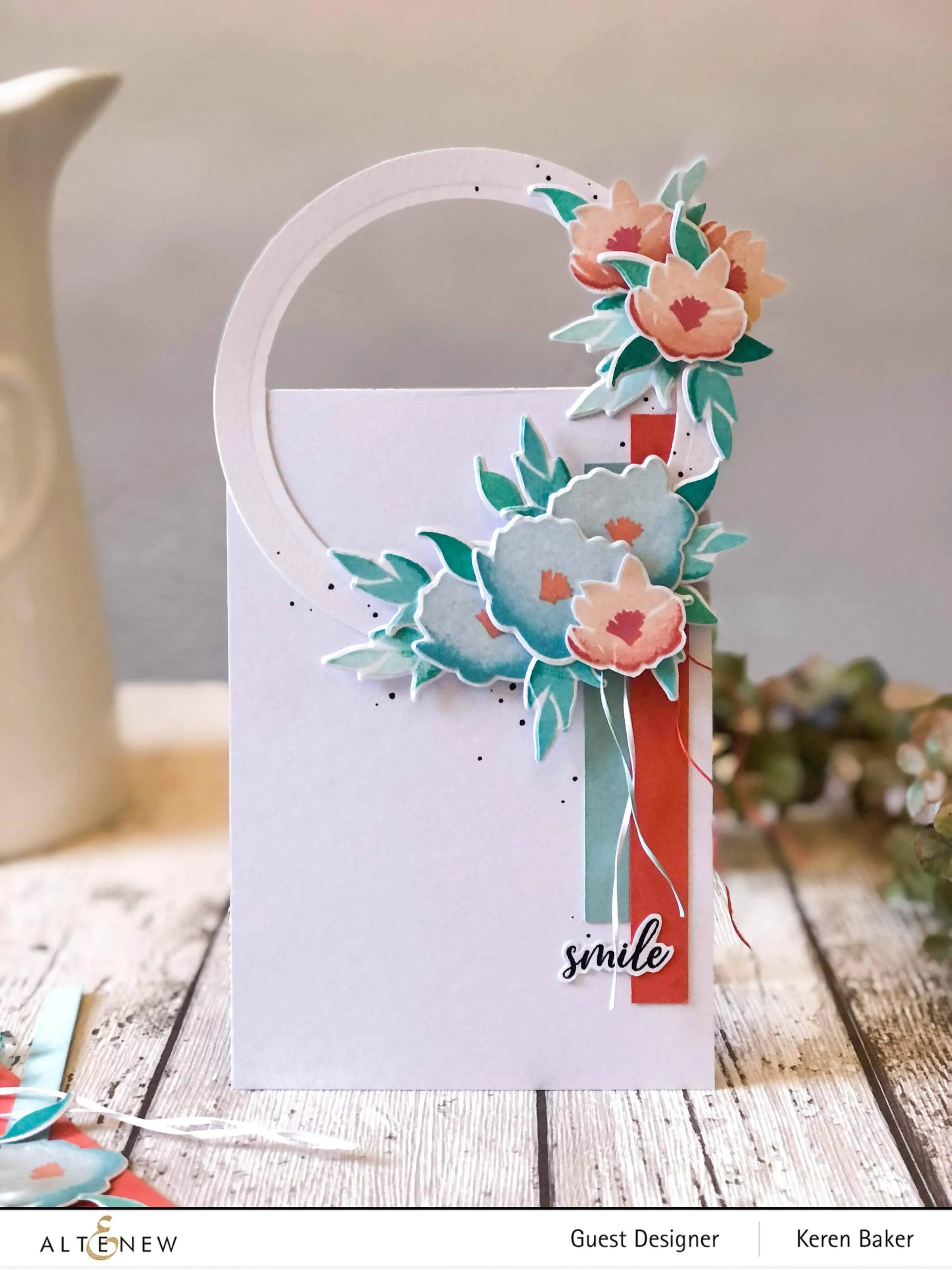 Mini Delight: Smile Blooms Stamp & Die Set