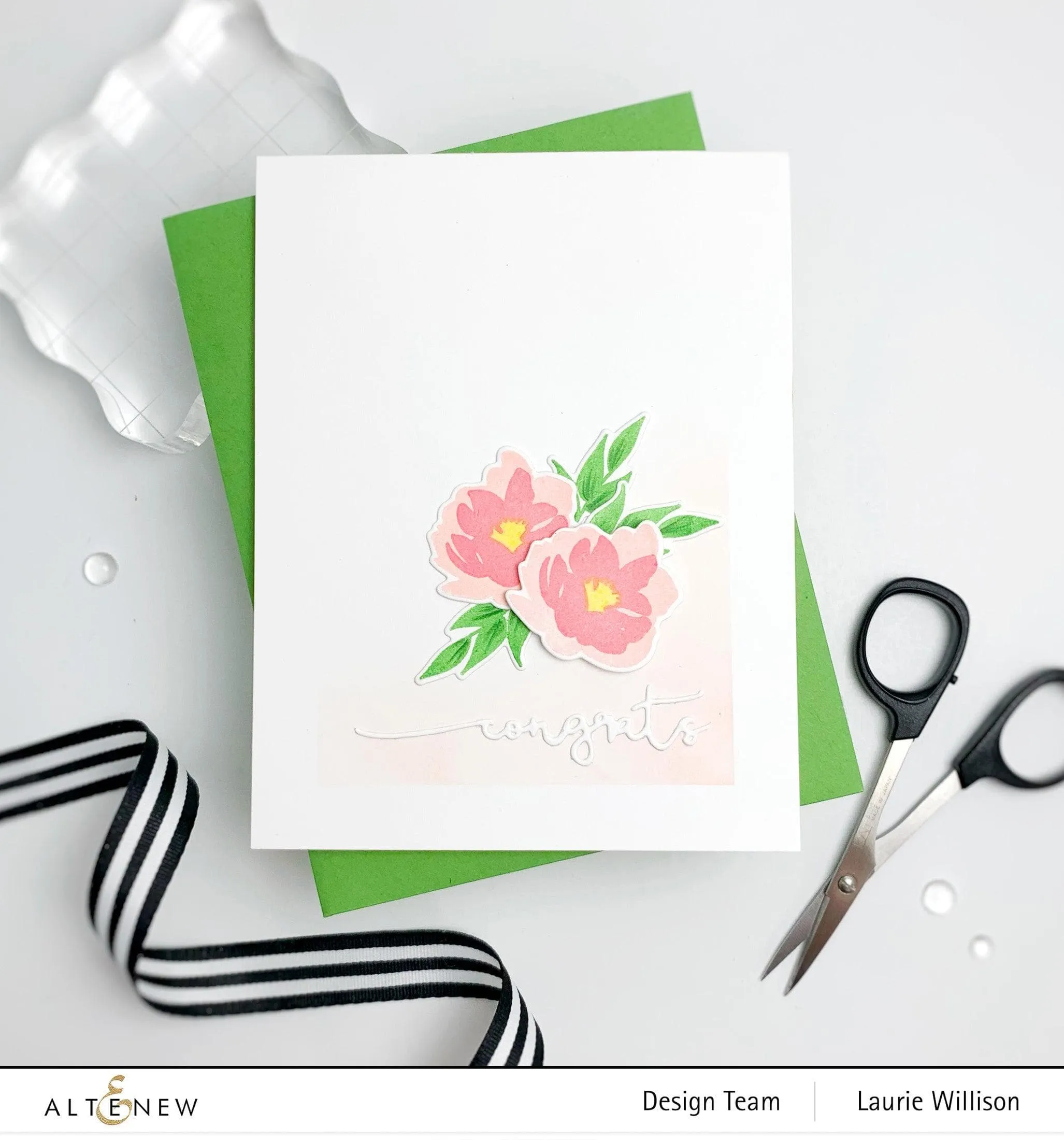 Mini Delight: Smile Blooms Stamp & Die Set