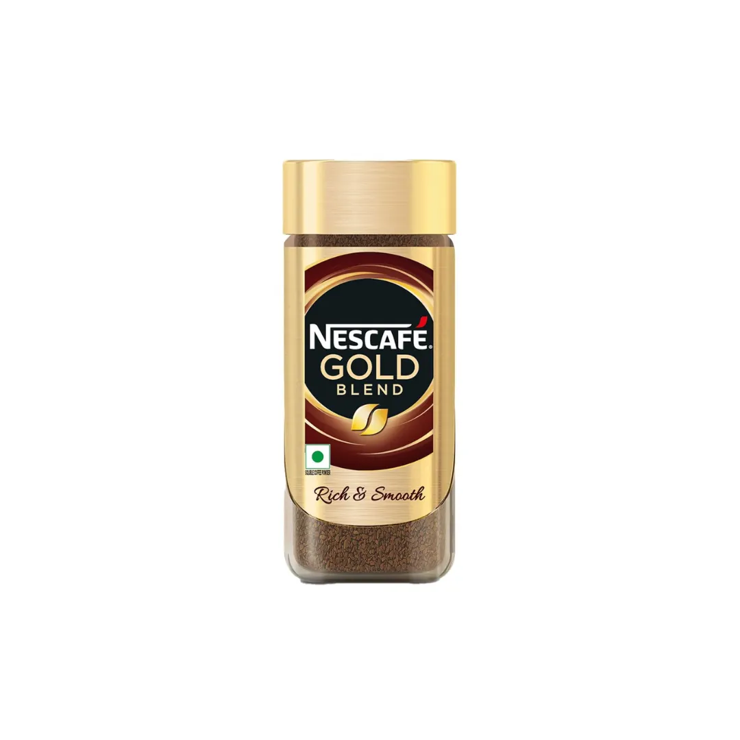 Nescafe Gold Rich and Smooth Instant Coffee Powder, 185g