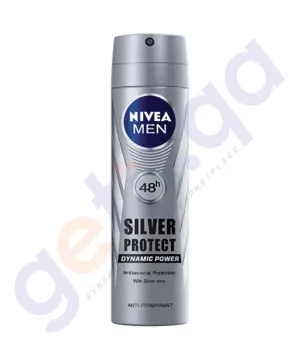 NIVEA 150ML MEN SILVER PROTECT DEODORANT (82959)