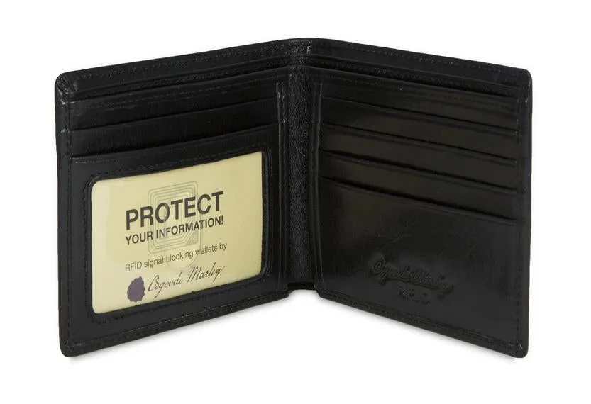 Osgoode Marley Leather Men's Wallet Thinfold with ID Window RFID