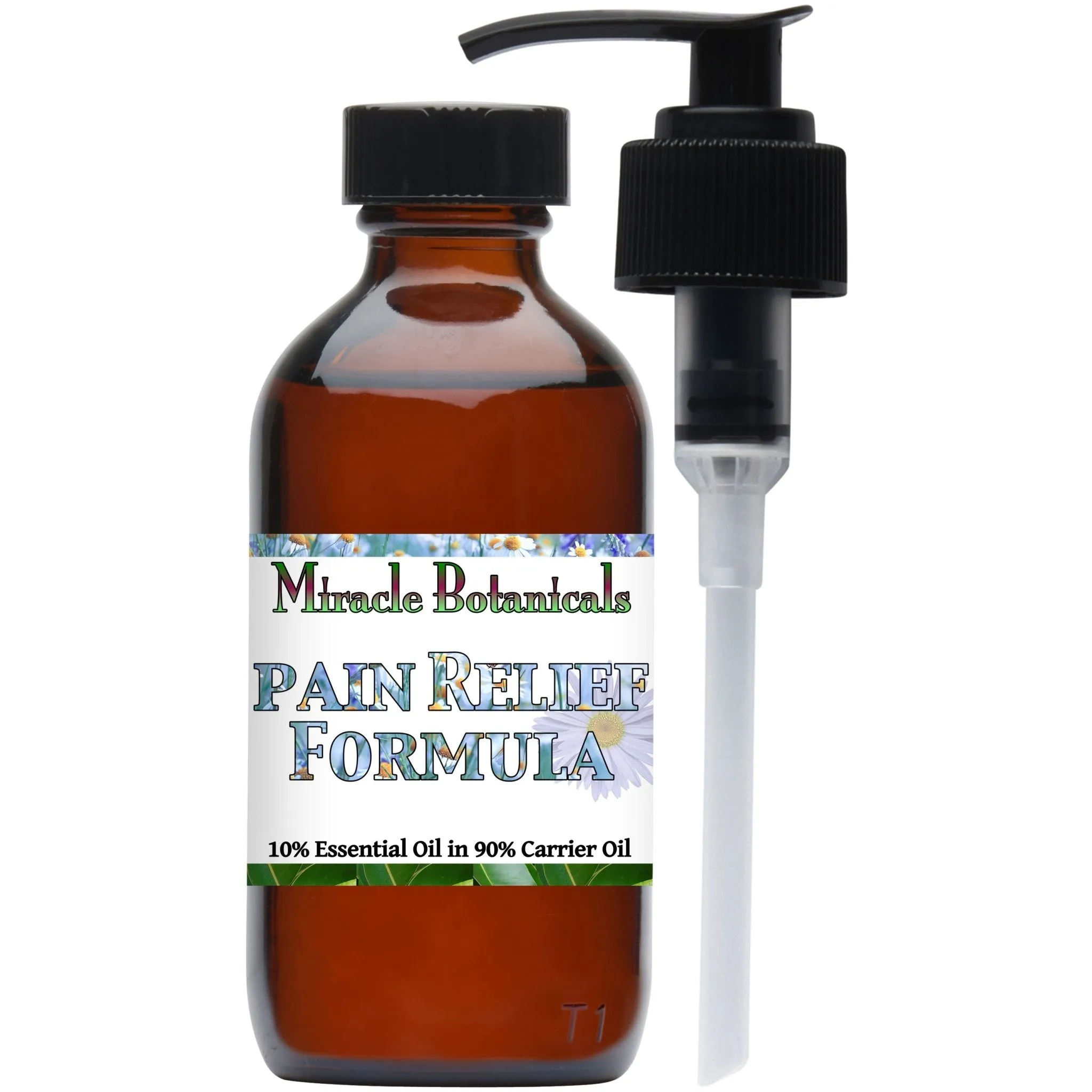 Pain Relief Essential Oil Formula - Essential Oils and Carrier Oils for Pain Relief