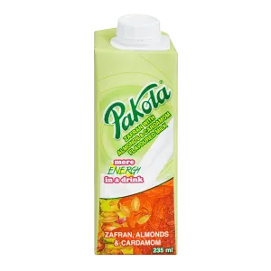 PAKOLA ZAFRAN ALMOND & CARDAMOM FLAVORED MILK 235ML