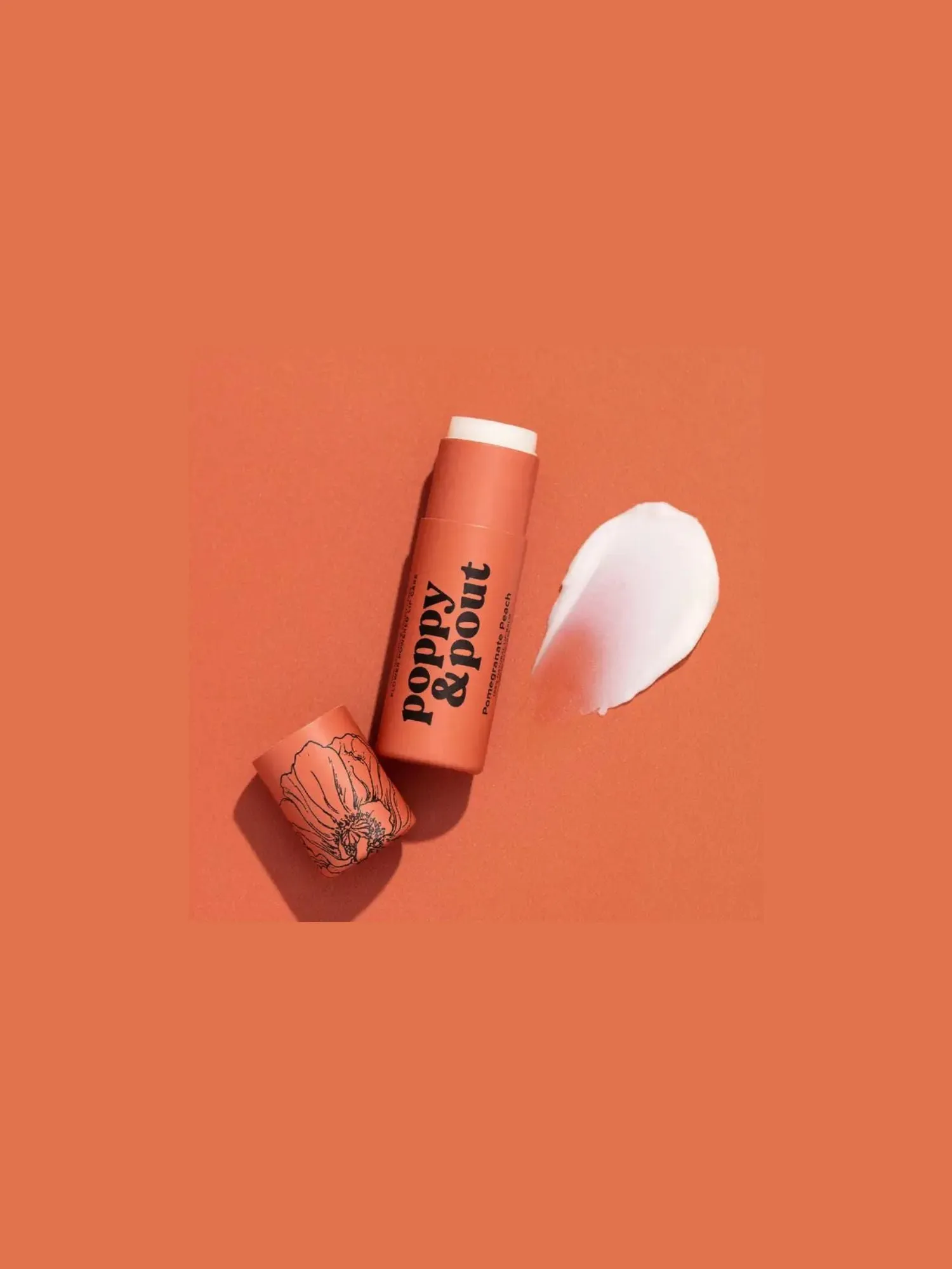 Poppy & Pout Lip Balm: 1 oz