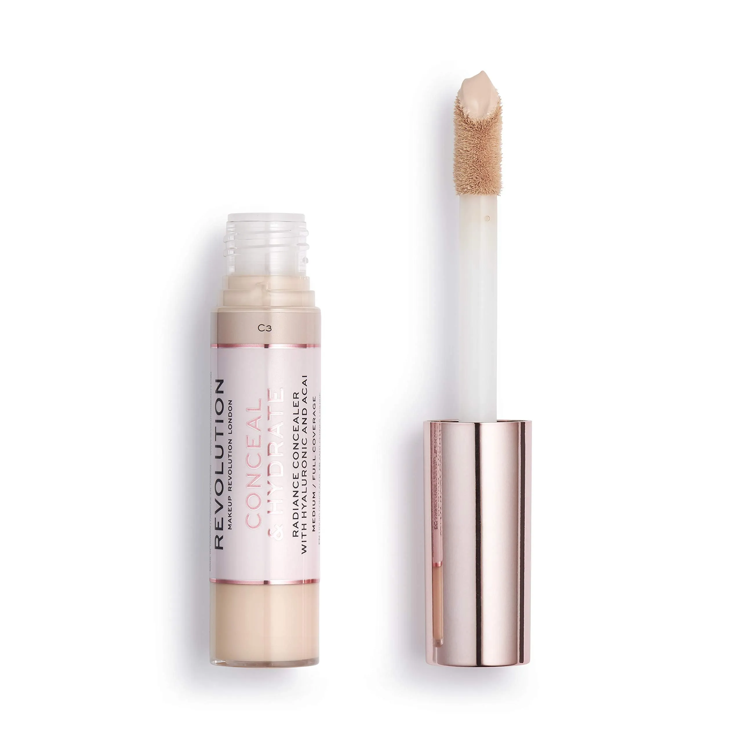 Revolution Conceal & Hydrate Concealer C3 Medium