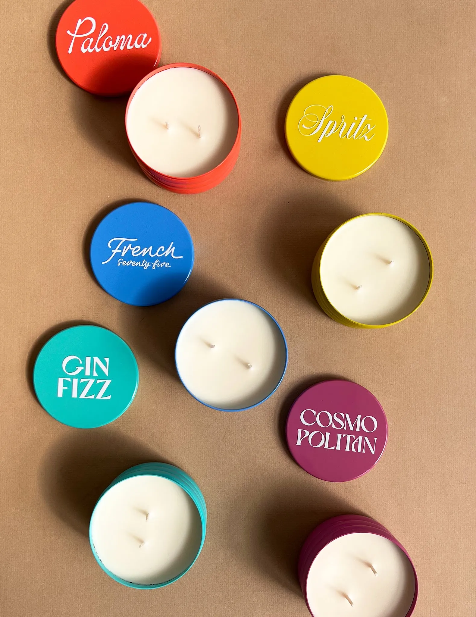 Rewined Summer Cocktail Candle