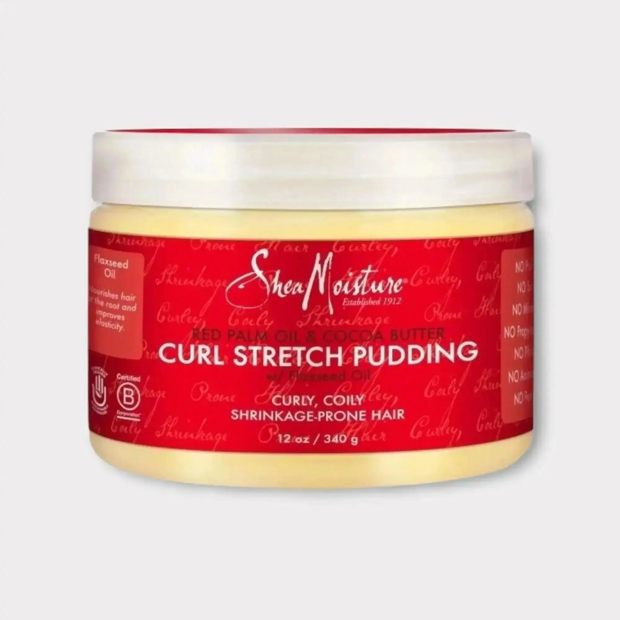 Shea Moisture Red Palm Oil & Cocoa Butter Elongating Puding 340GR