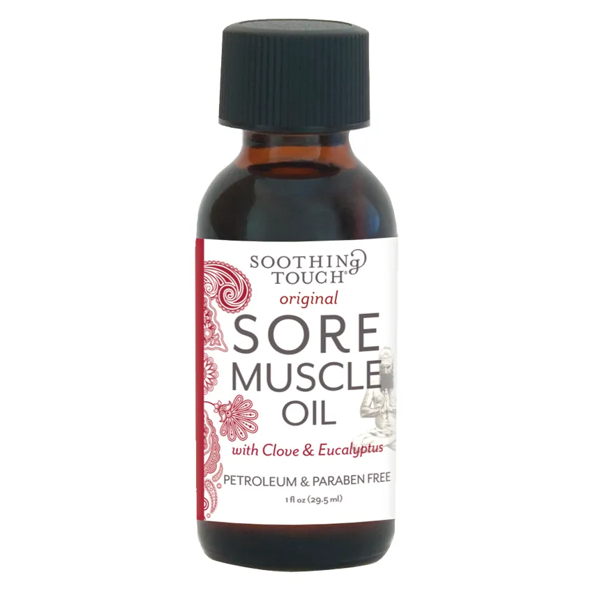 Soothing Touch Sore Muscle Oil - For Relief of Sore Muscles (Narayan Oil)