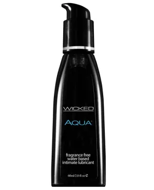 Wicked Sensual Care Aqua Waterbased Lubricant - 1 Oz