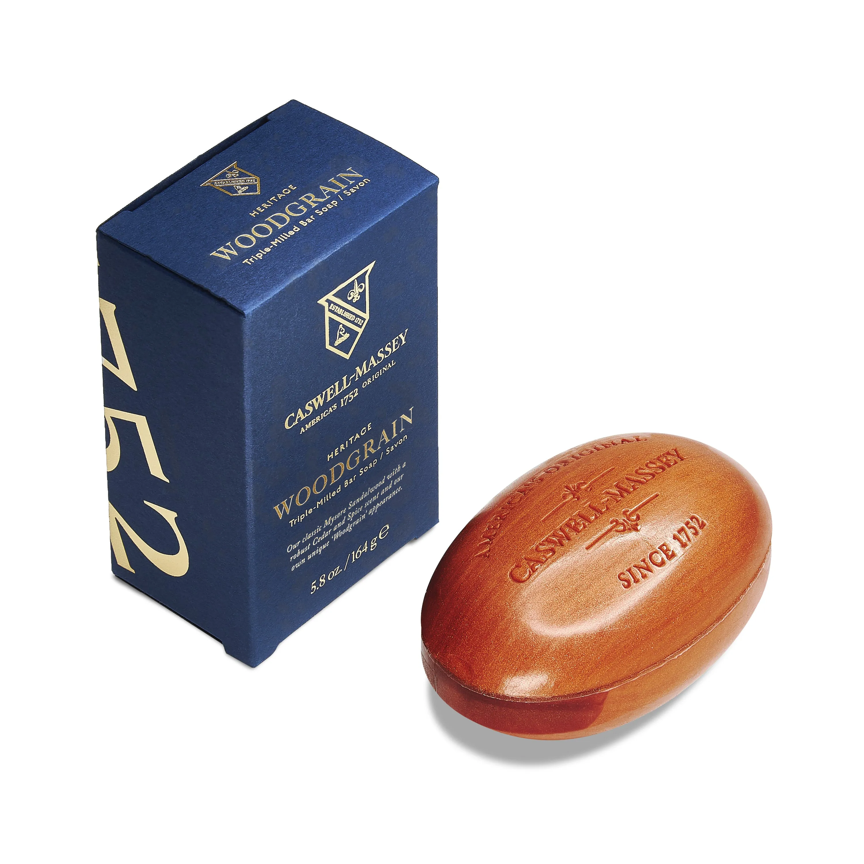 Woodgrain Sandalwood Bar Soap